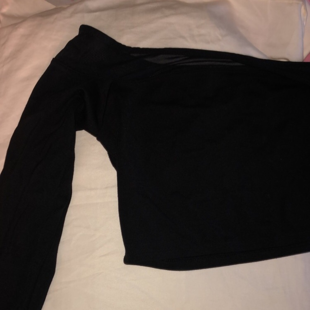 Mesh top crop top!